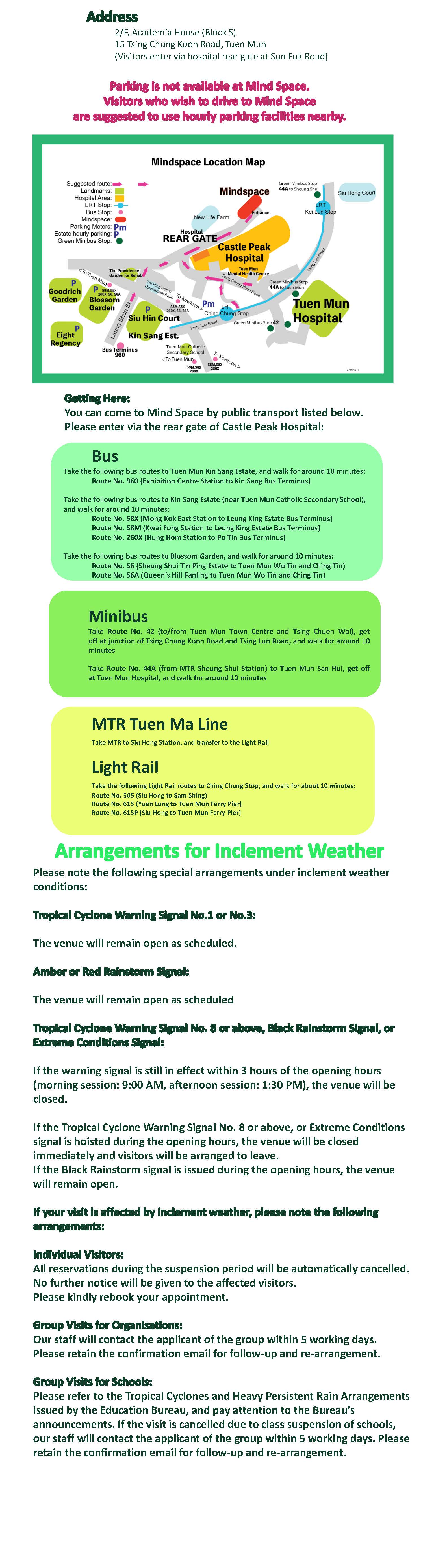 Mind Space - Opening Hours and Location